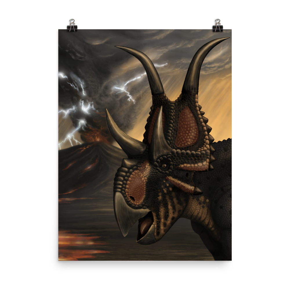 Diabloceratops eatoni — Poster 18×24
