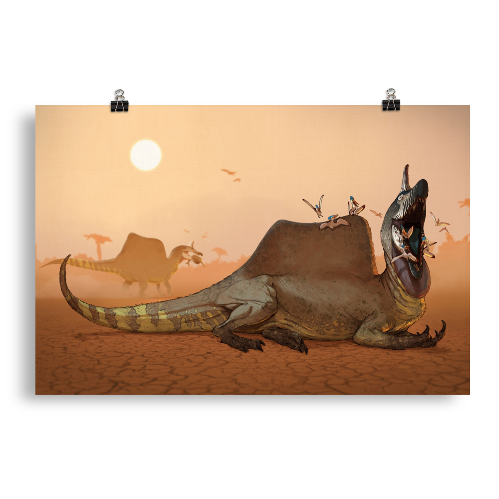 Spinosaurus aegyptiacus — Poster 20×30