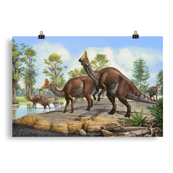 Amurosaurus riabinini — Poster 20×30