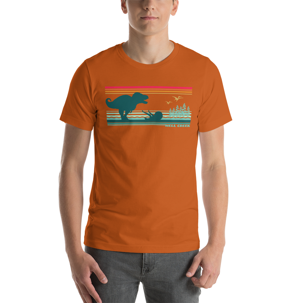 Hell Creek retro t-shirt