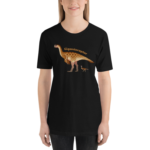 Gigantoraptor Unisex t-shirt