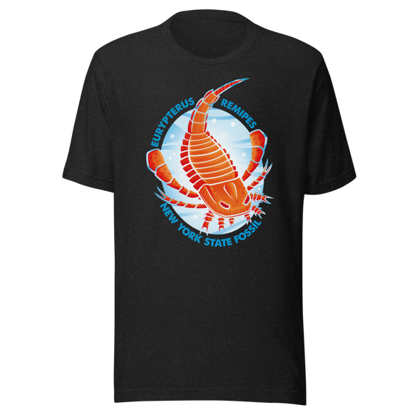 New York State Fossil (dark) unisex t-shirt