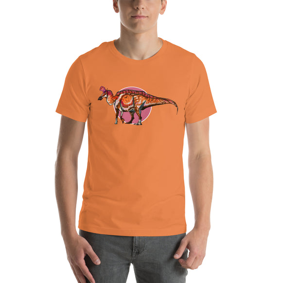 Lambeosaurus Lesbian Pride t-shirt