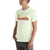 Flaming Cliffs retro t-shirt