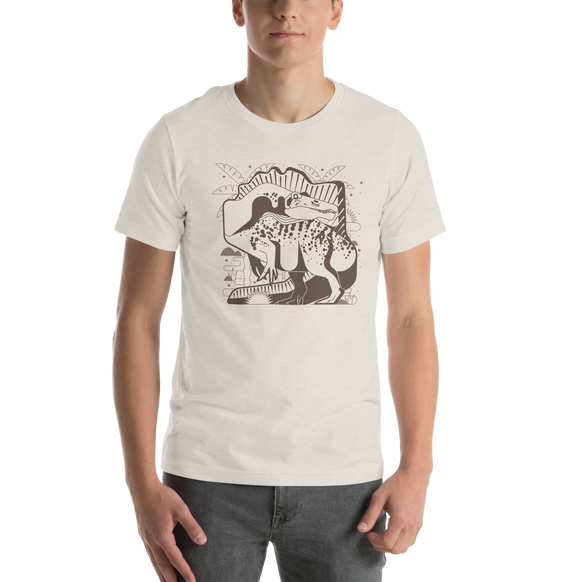 Spinosaurus graphic tee