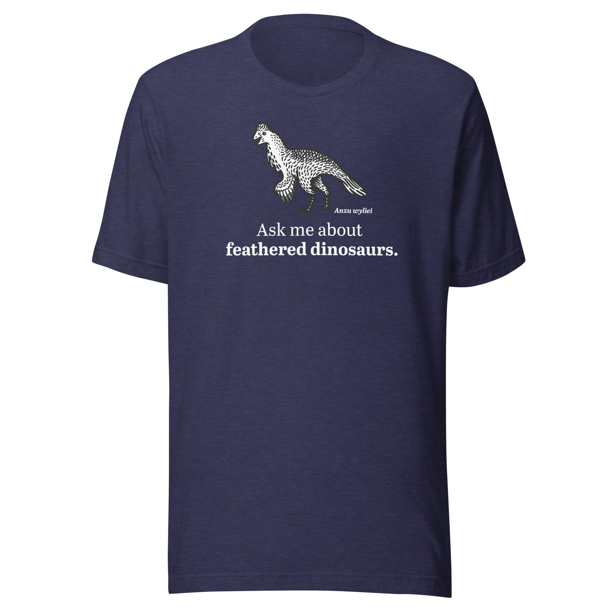 Ask Me About Feathered Dinosaurs t-shirt