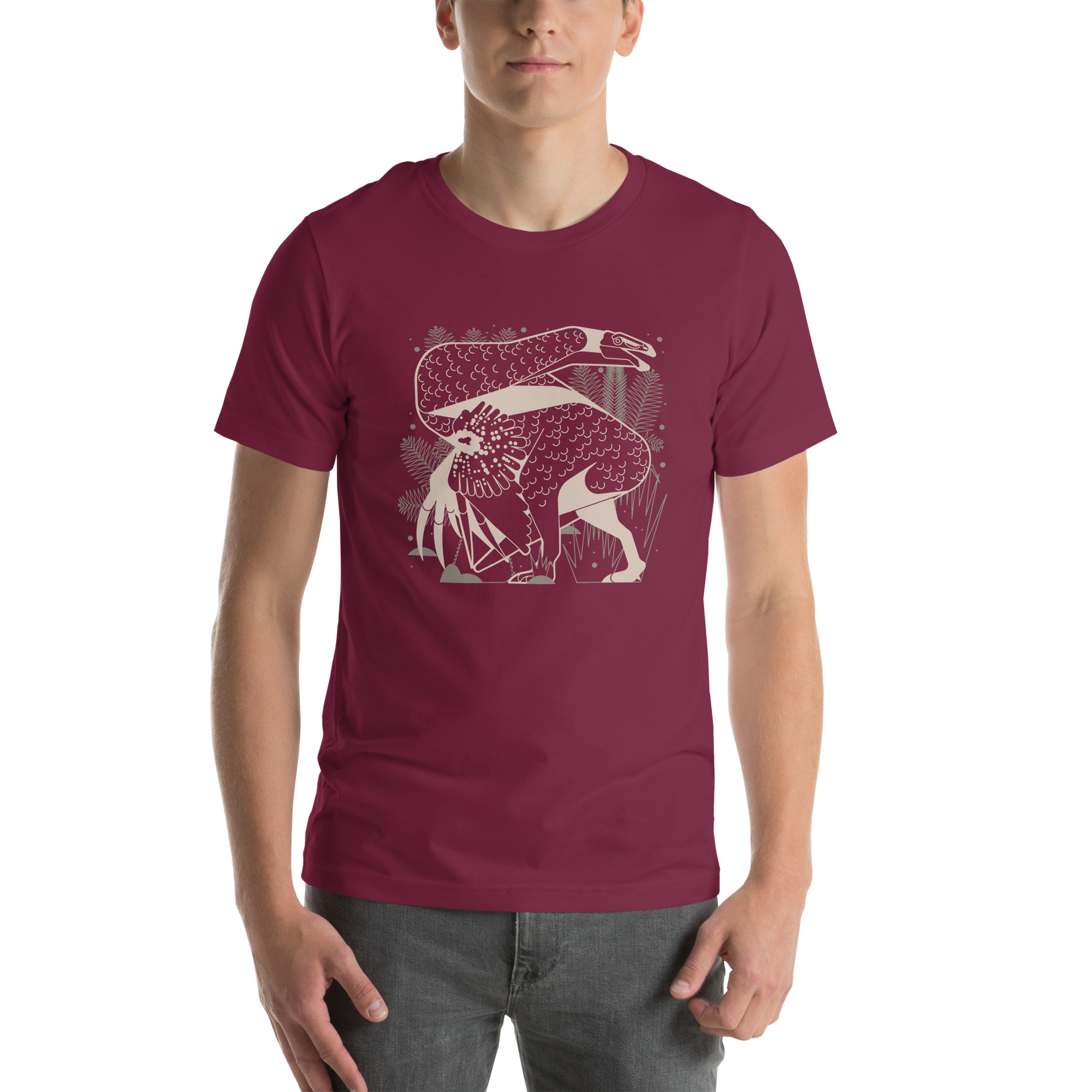 Therizinosaurus graphic tee