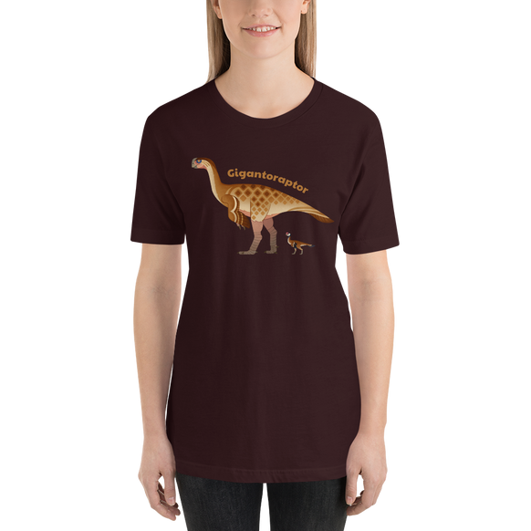 Gigantoraptor Unisex t-shirt