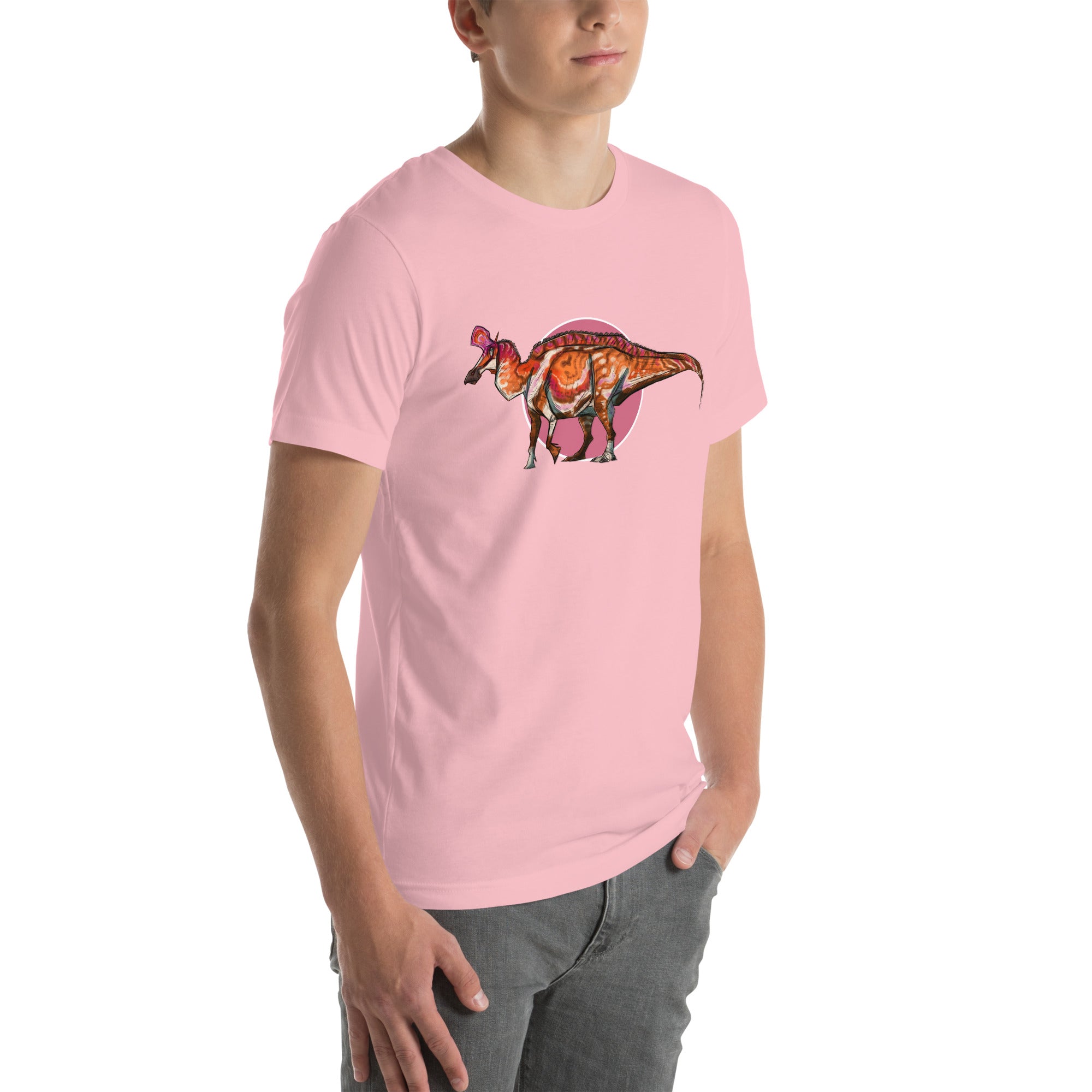 Lambeosaurus Lesbian Pride t-shirt