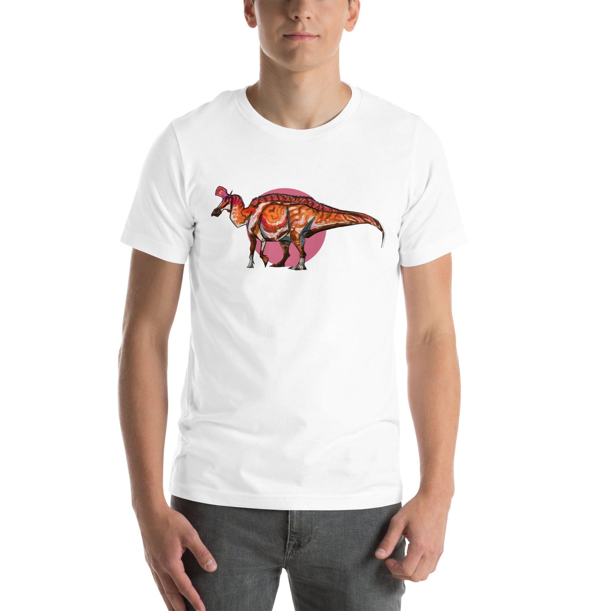 Lambeosaurus Lesbian Pride t-shirt