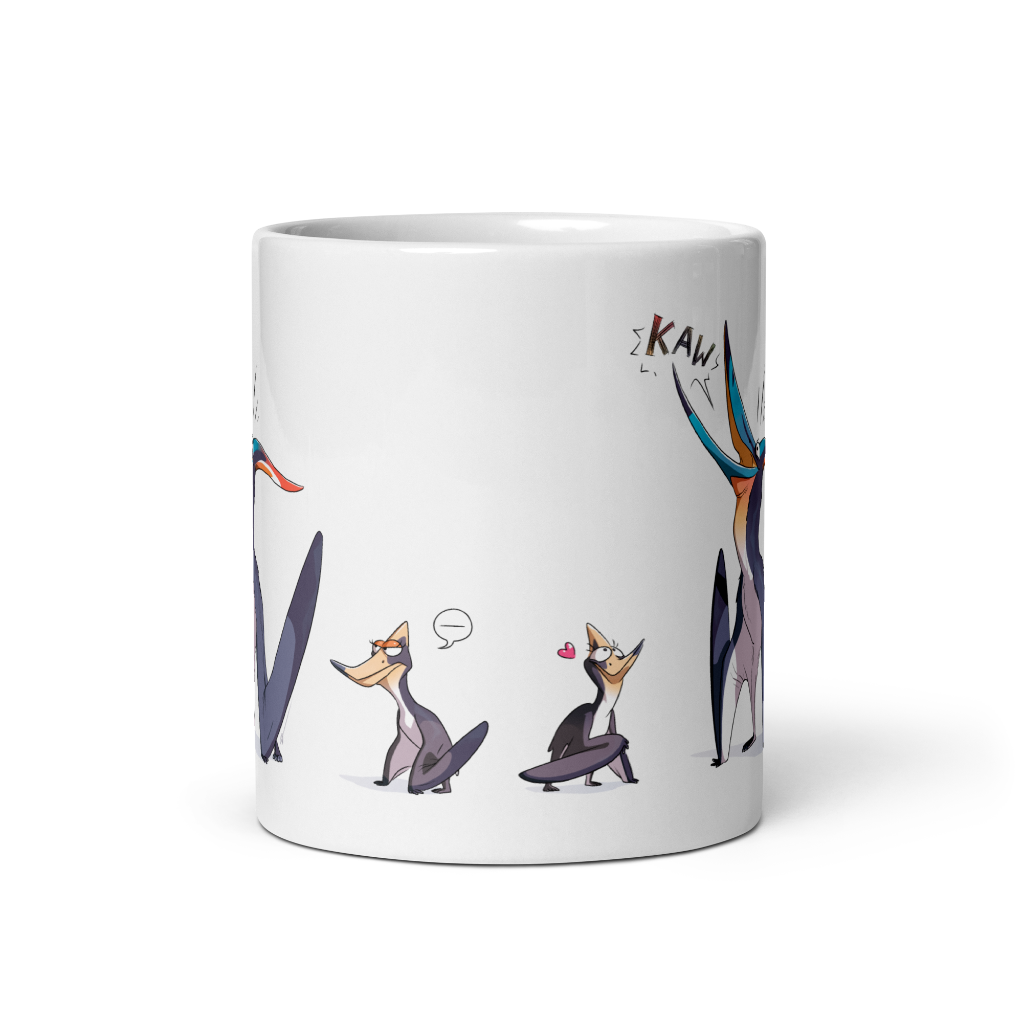 Flirty Pteranodon mug