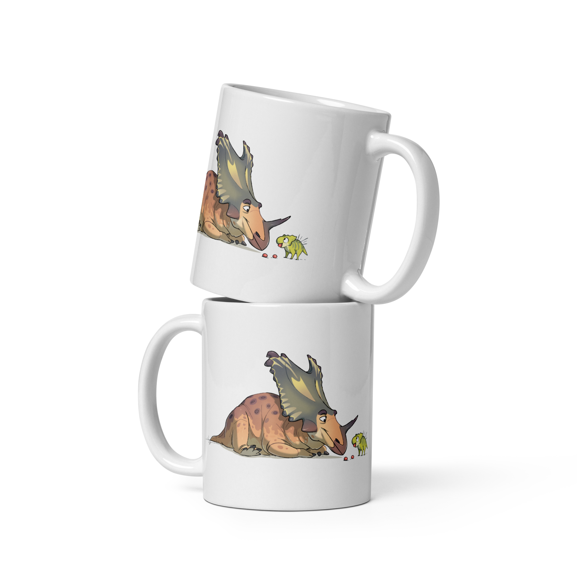 Chasmosaurus with Baby mug