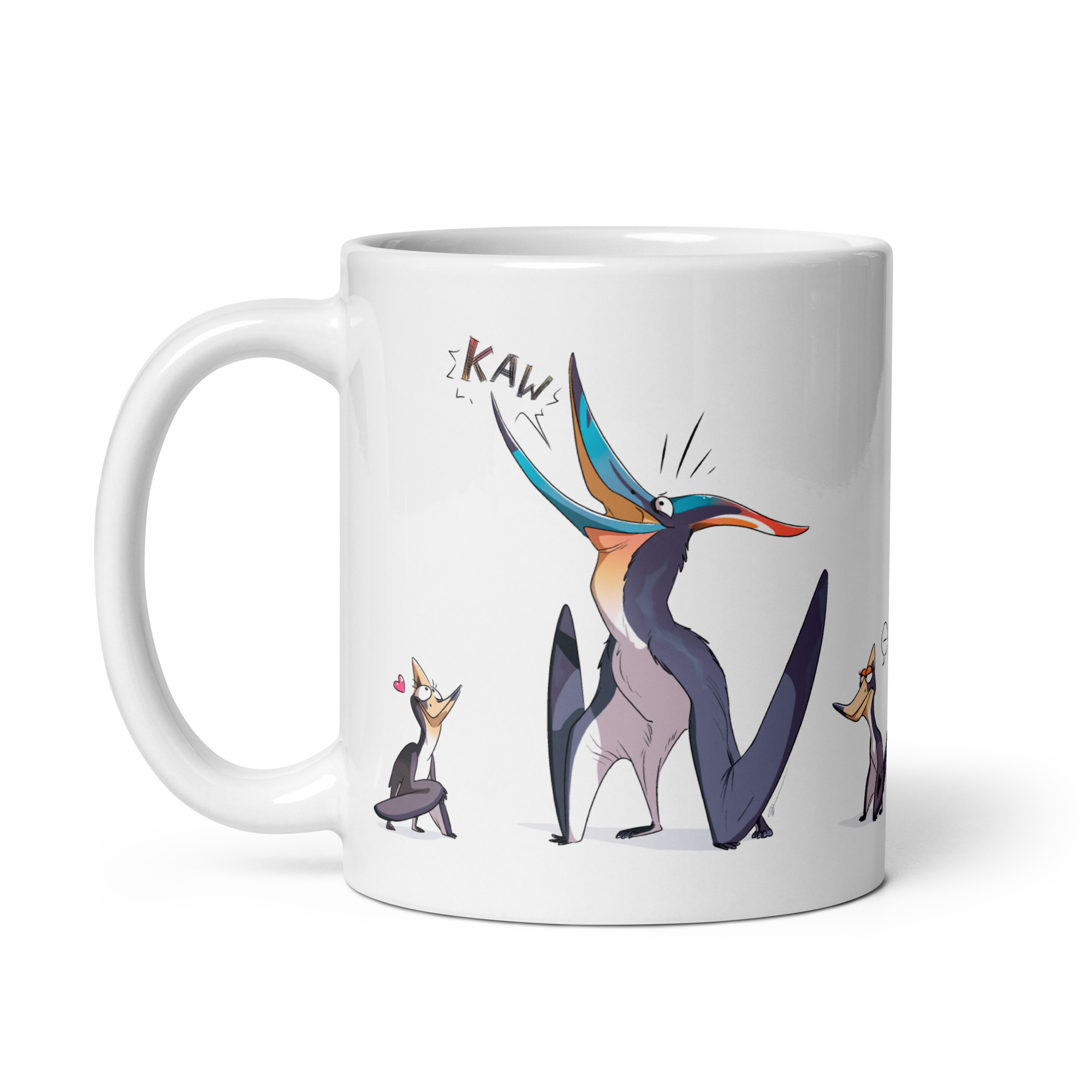 Flirty Pteranodon mug