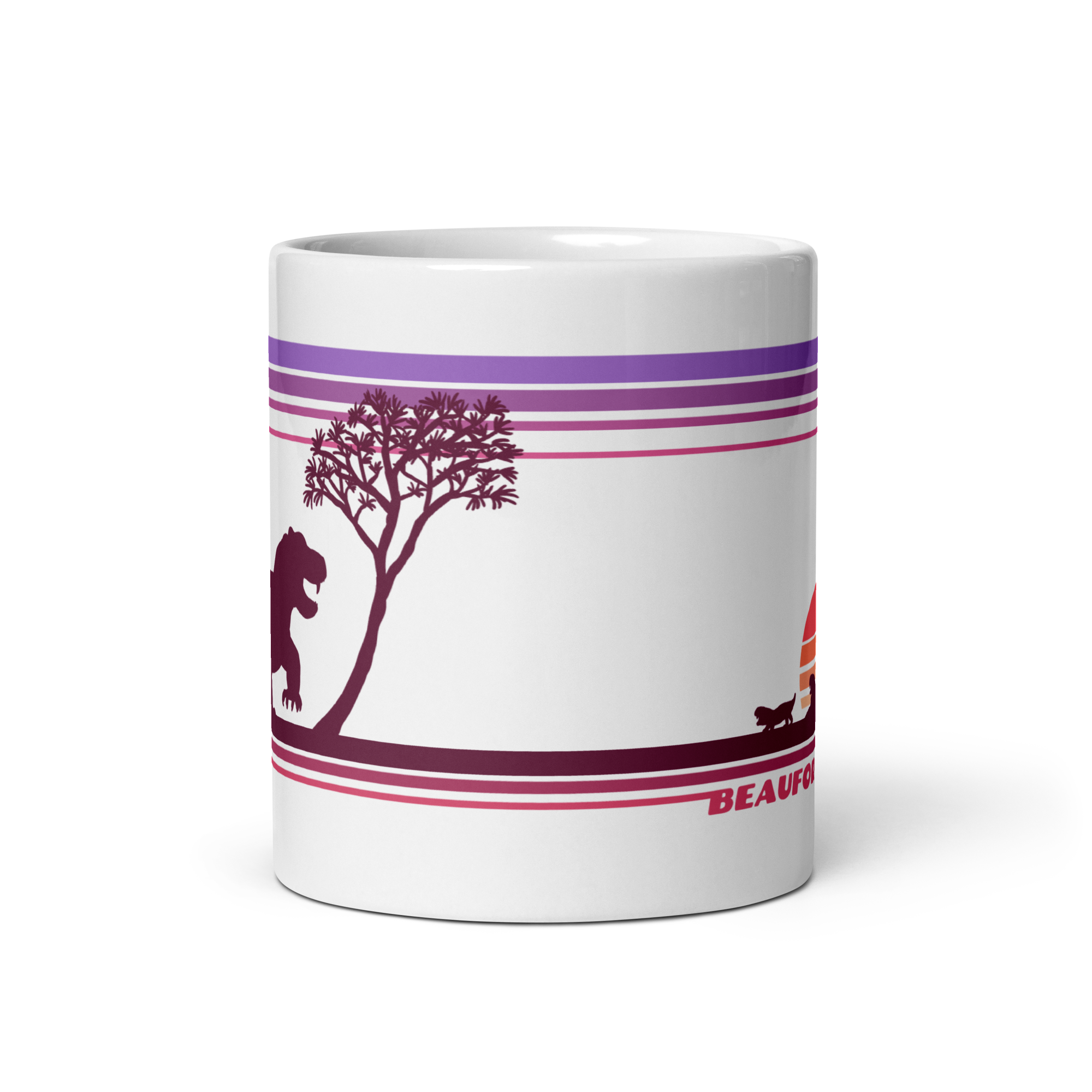 Beaufort retro mug