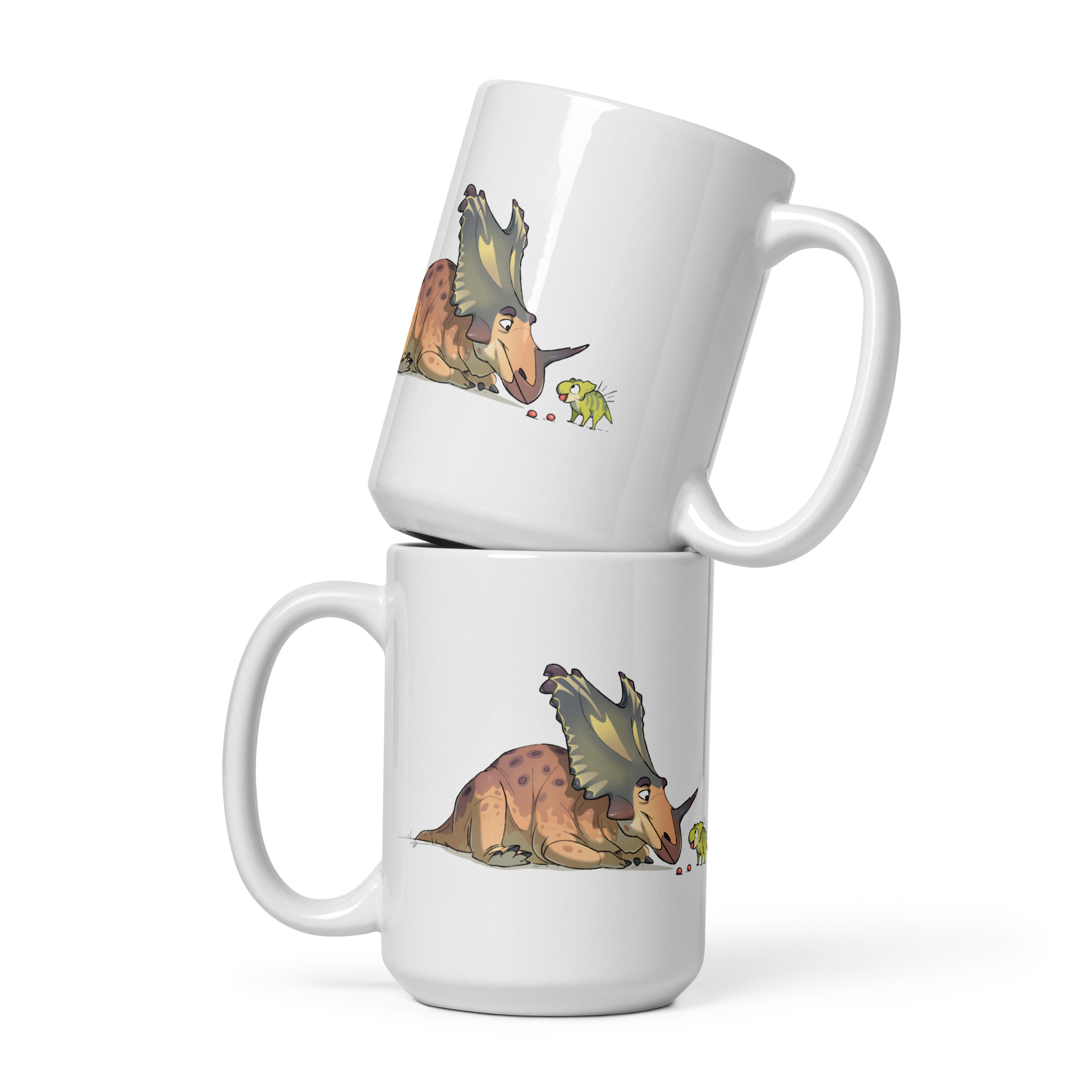 Chasmosaurus with Baby mug