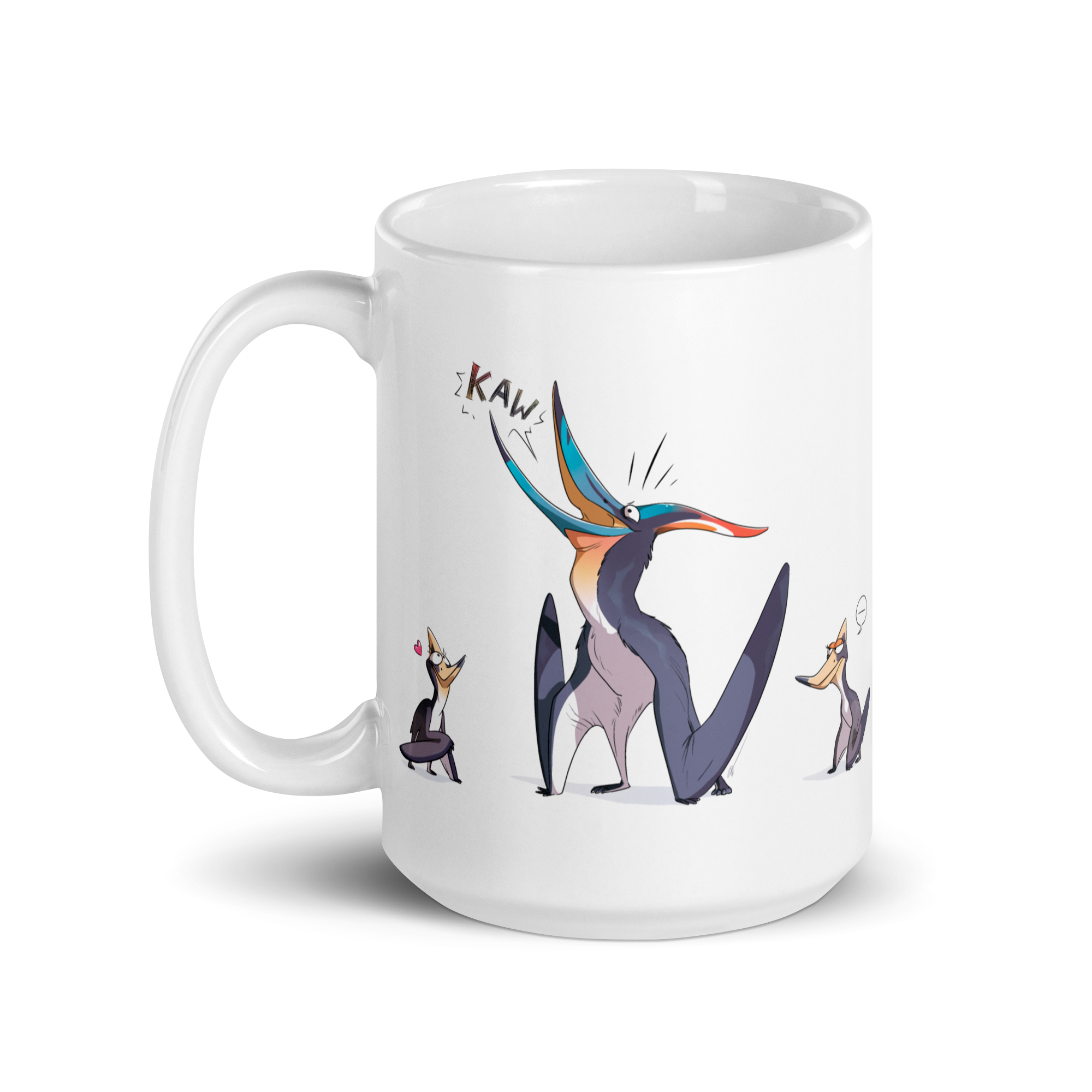 Flirty Pteranodon mug