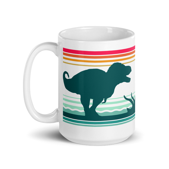 Hell Creek retro mug