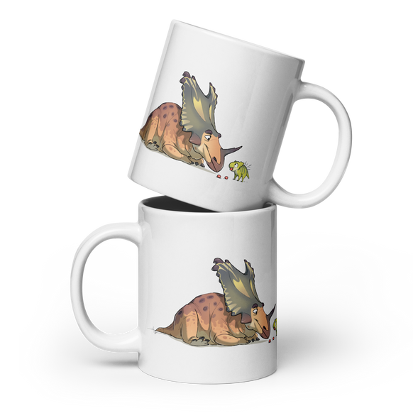 Chasmosaurus with Baby mug