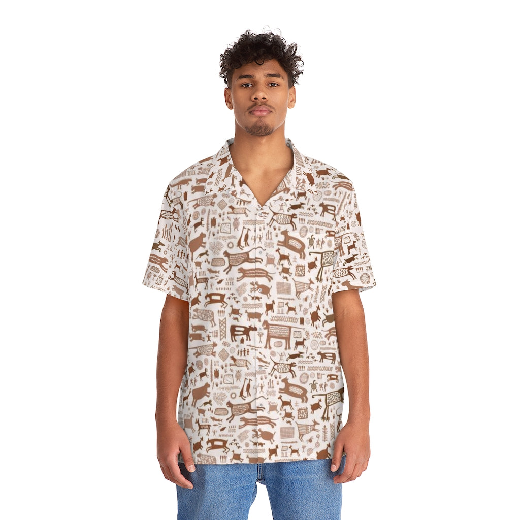 Cerro Azul Rock Art Hawaiian Shirt