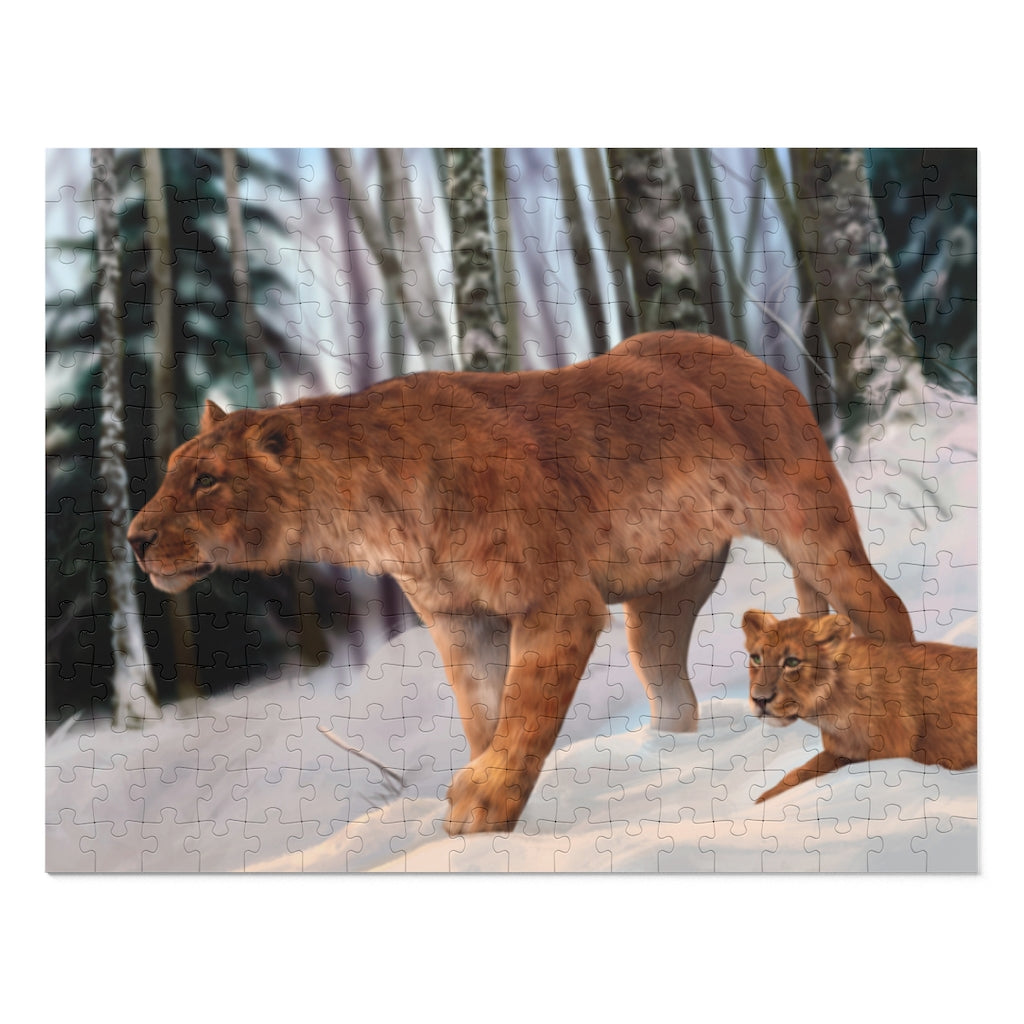 Cave Lion 252-piece puzzle