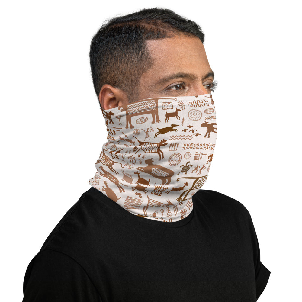 Cerro Azul Rock Art neck gaiter