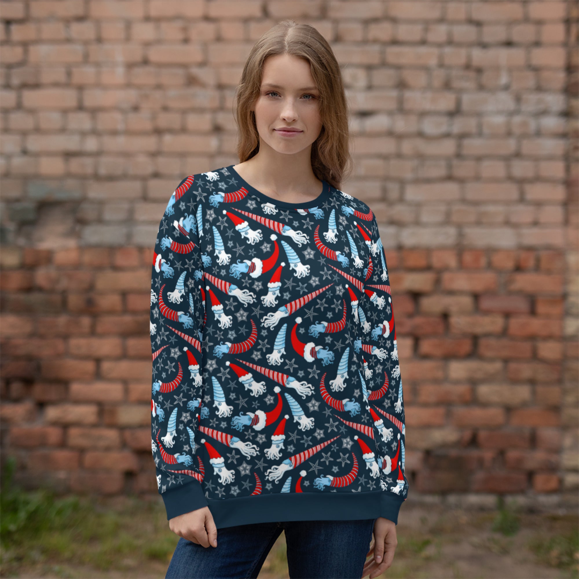 Holiday Cephalopods Sweatshirt