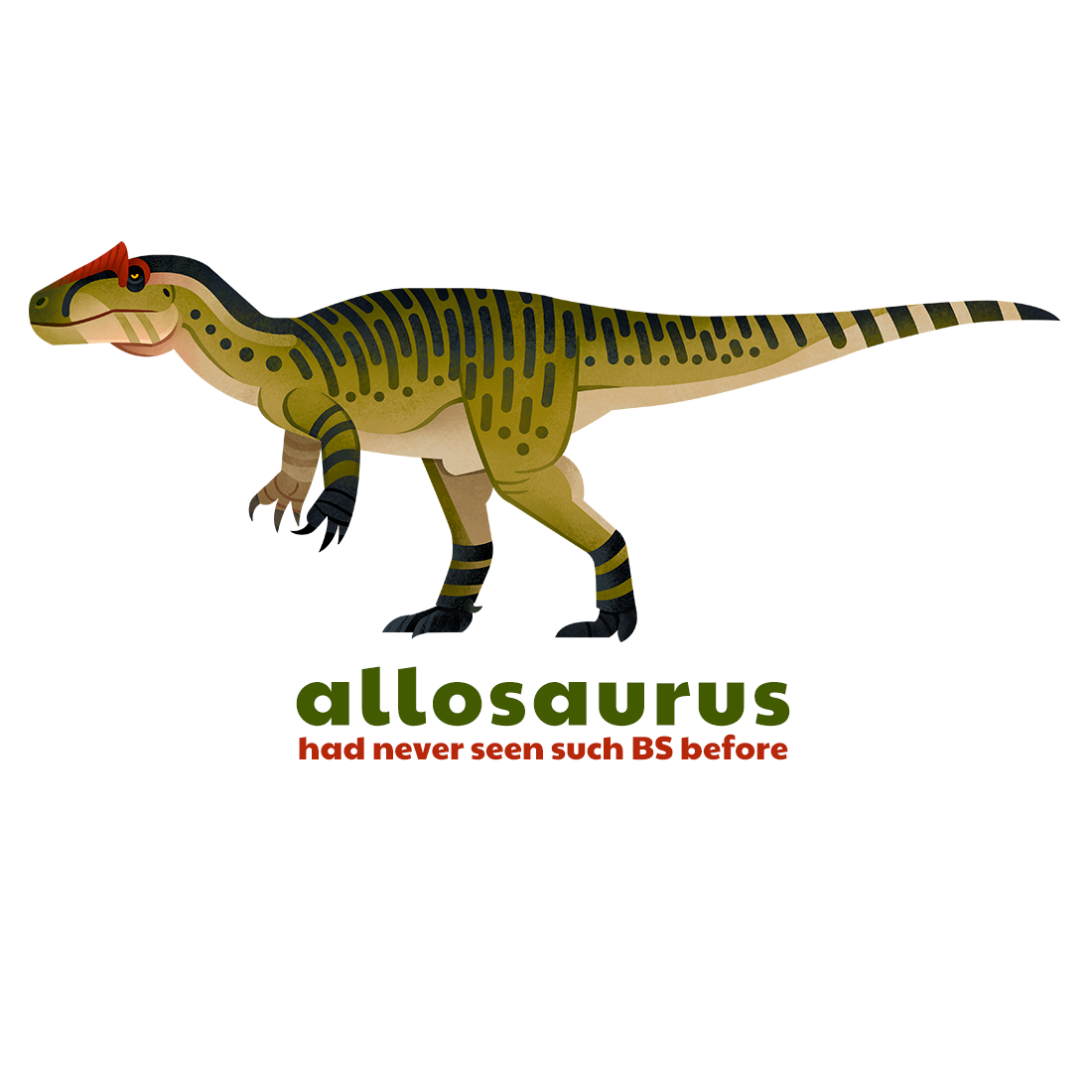 Allosaurus t-shirt