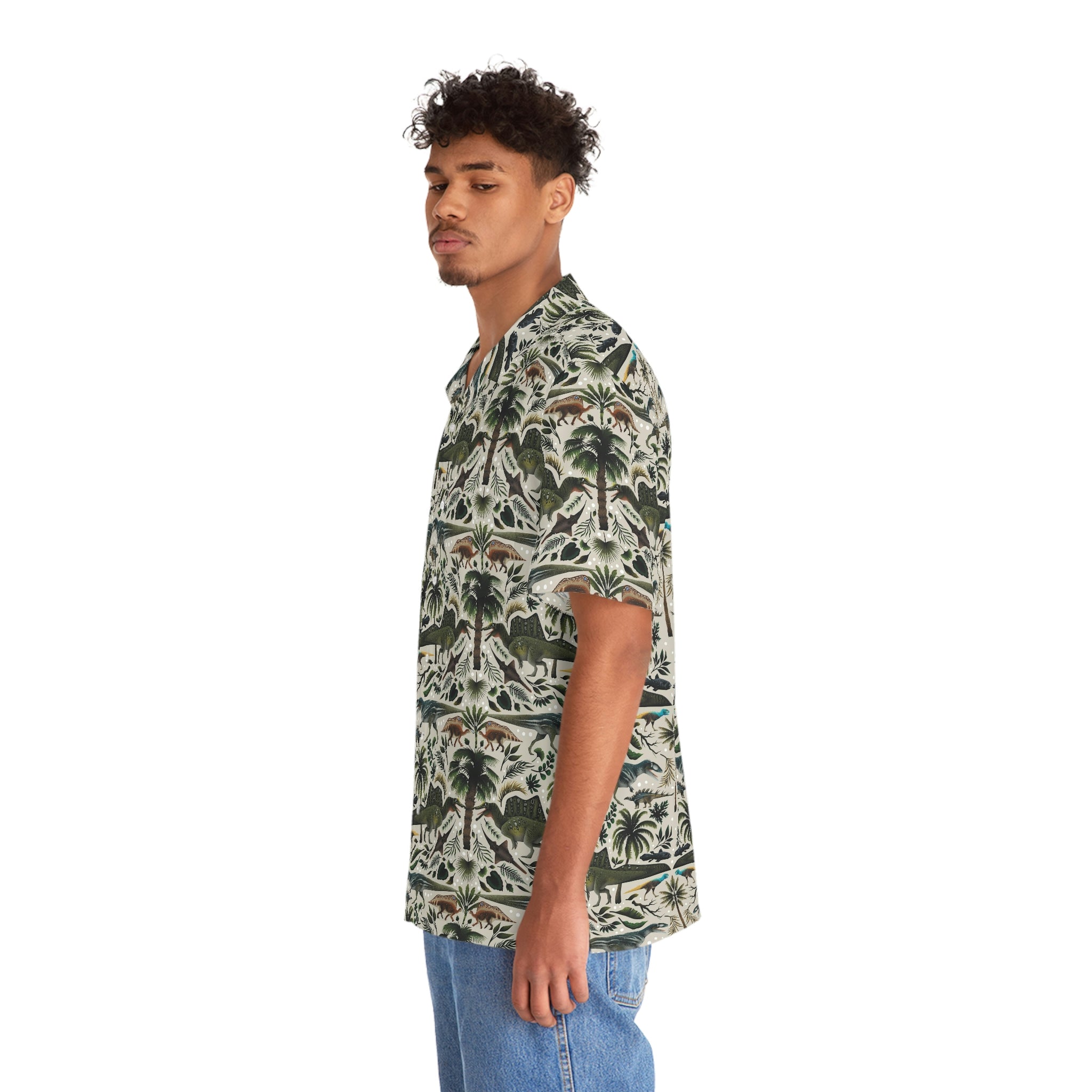 African Dinosaurs Hawaiian shirt