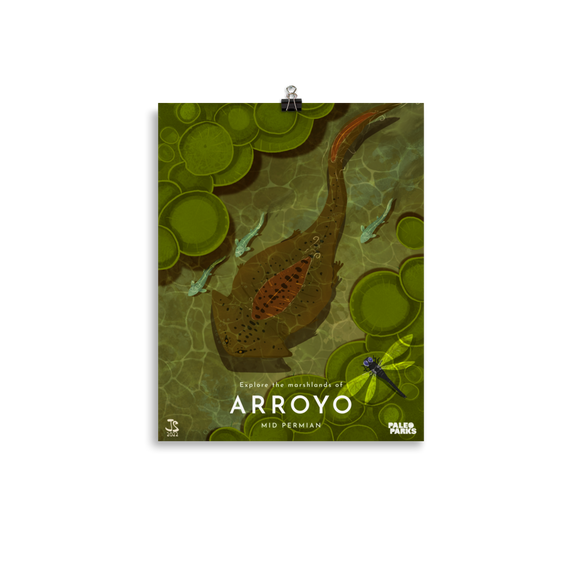 Arroyo Marshlands Paleo Parks poster