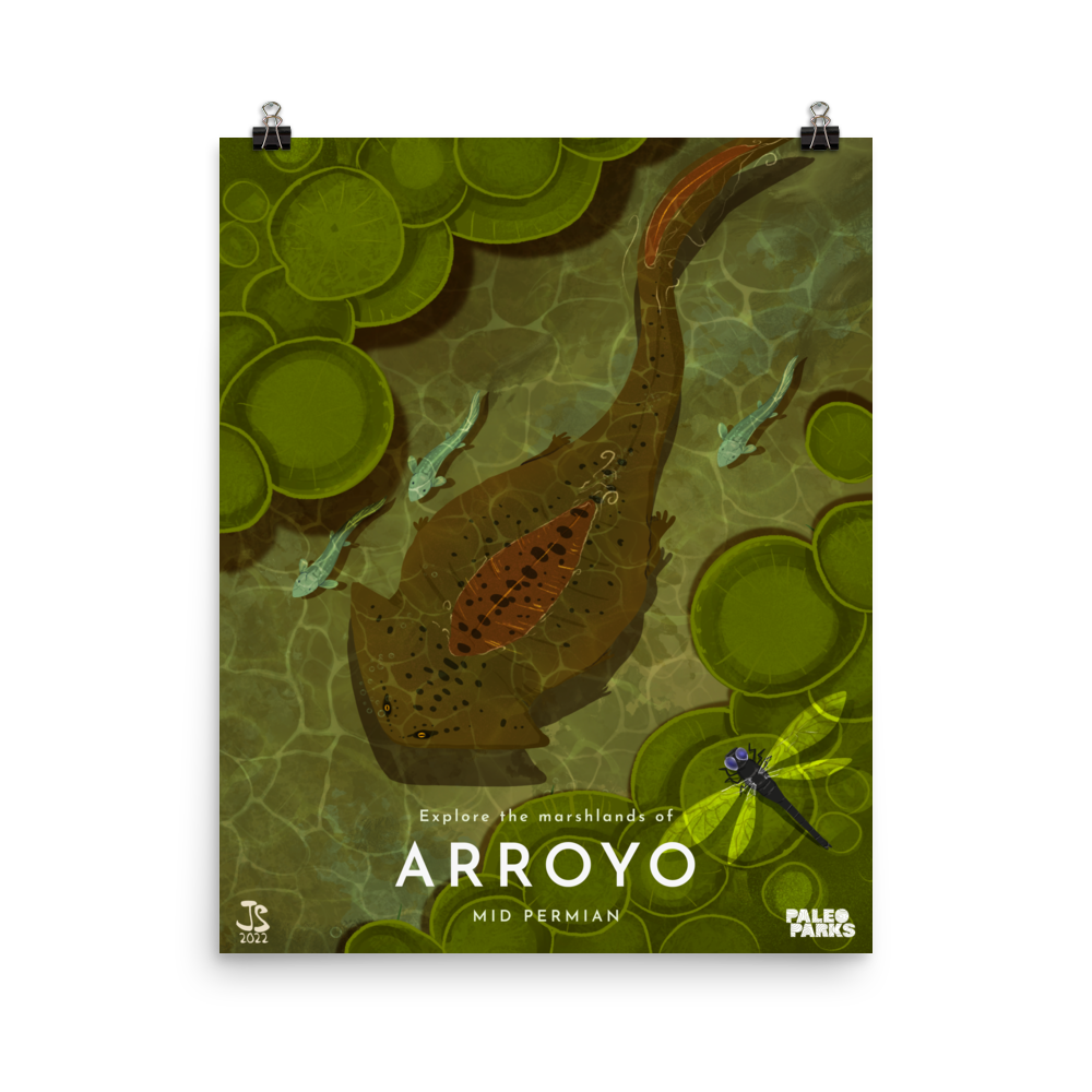 Arroyo Marshlands Paleo Parks poster