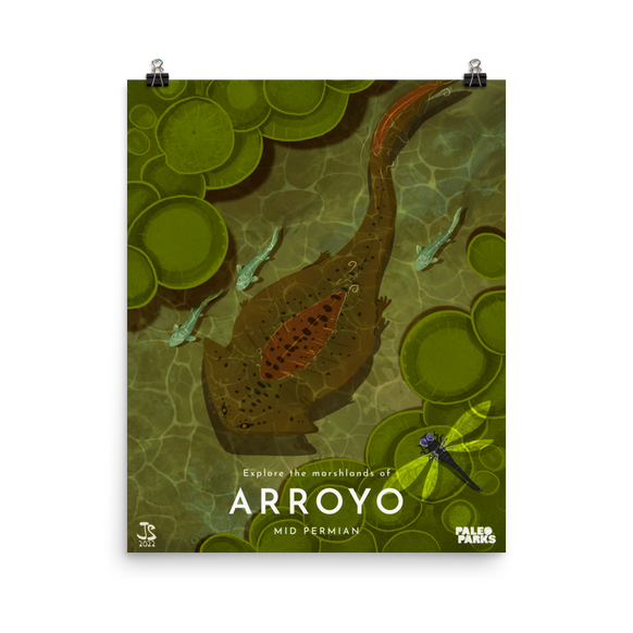 Arroyo Marshlands Paleo Parks poster