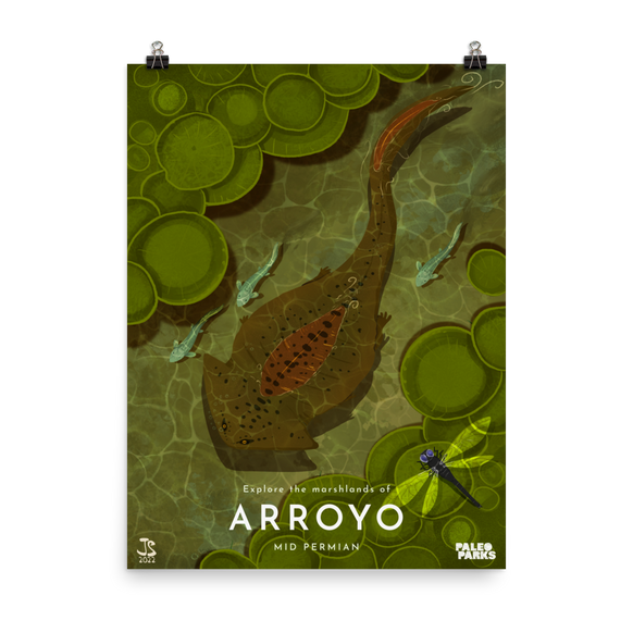 Arroyo Marshlands Paleo Parks poster