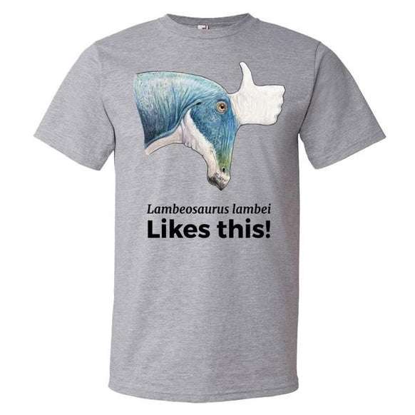 Lambeosaurus Likes t-shirt