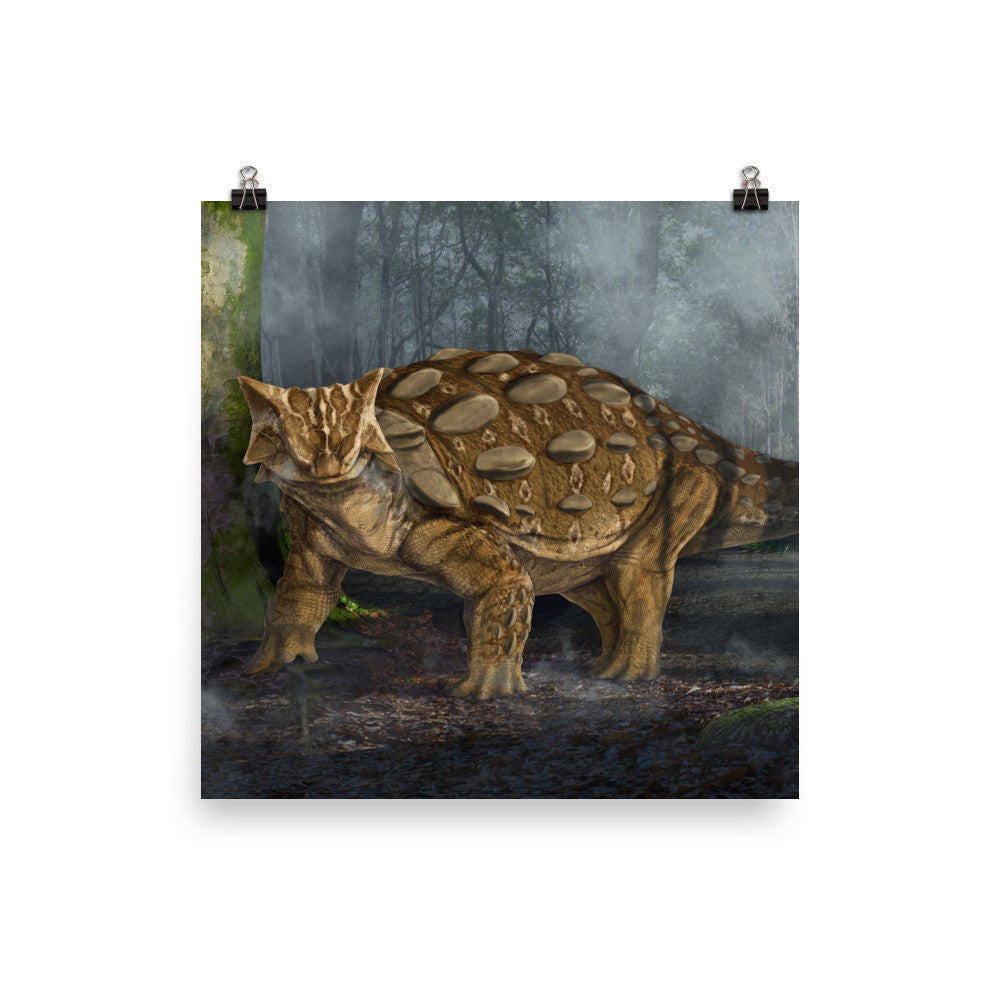 Ankylosaurus poster