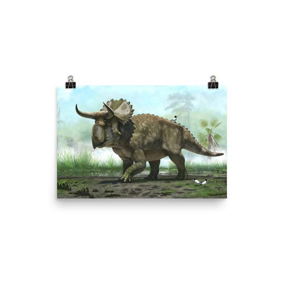 Nasutoceratops poster