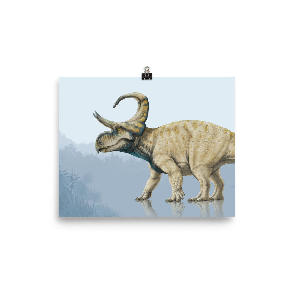 Machairoceratops poster