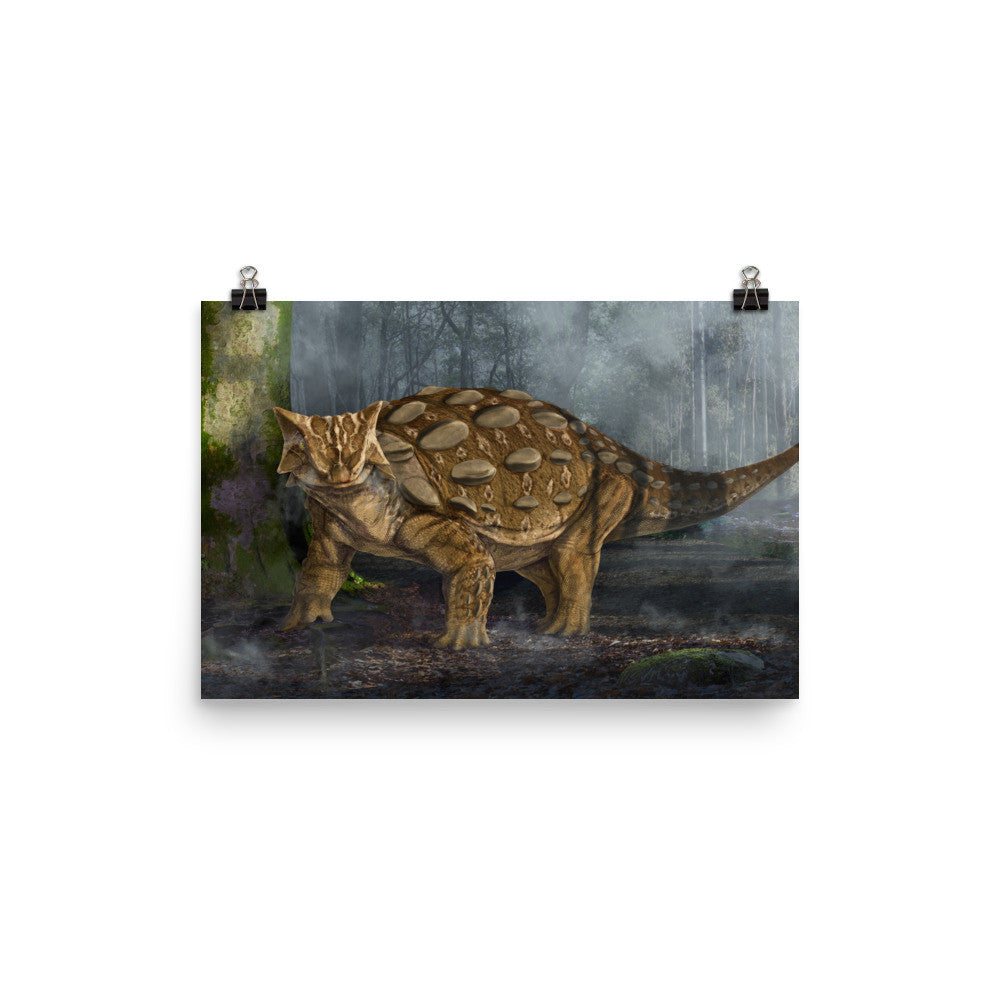 Ankylosaurus poster