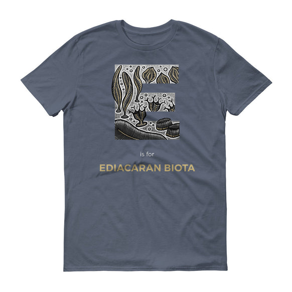 E is for Ediacaran Biota t-shirt