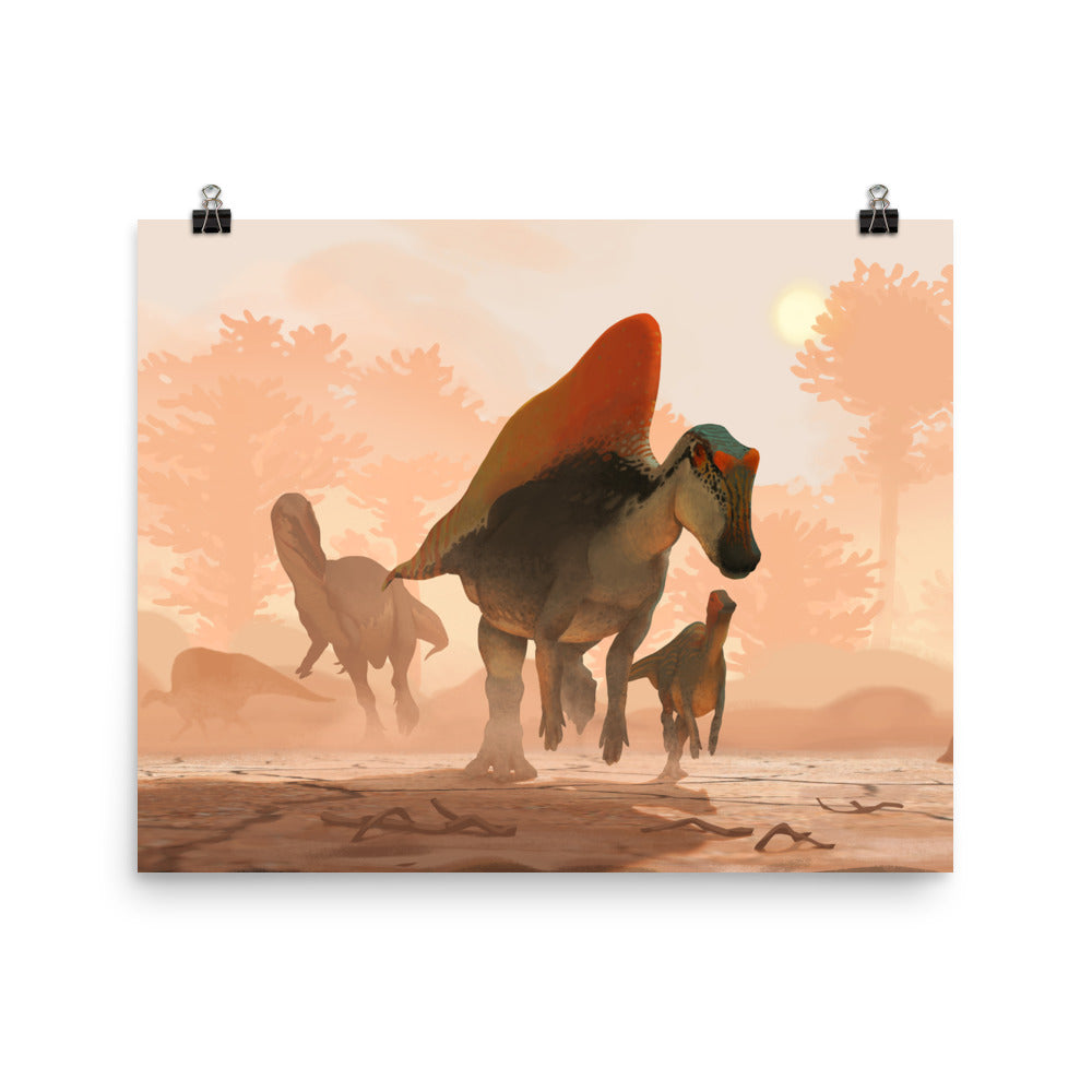 Ouranosaurus poster