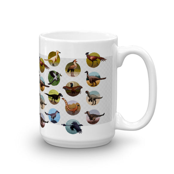 Pixel Dinos mug