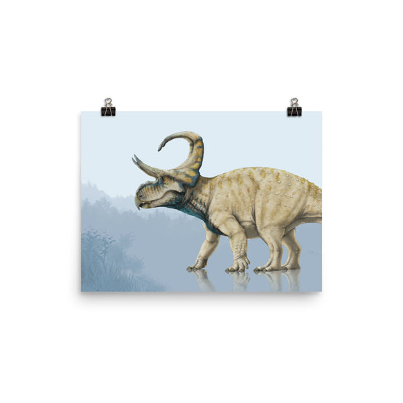 Machairoceratops poster