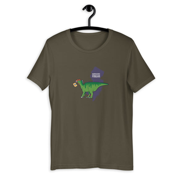 New Jersey State Dinosaur unisex t-shirt