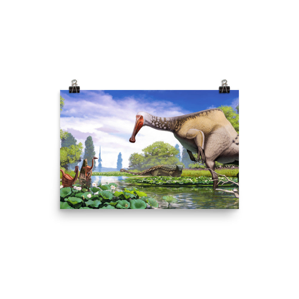 Deinocheirus poster