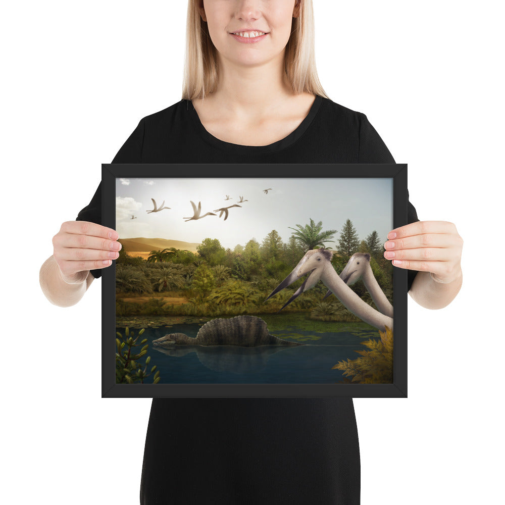 Kem Kem Beds framed print