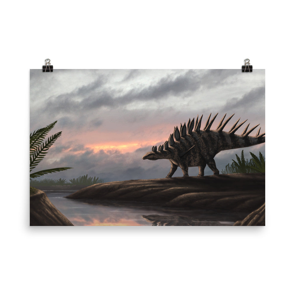 Kentrosaurus poster