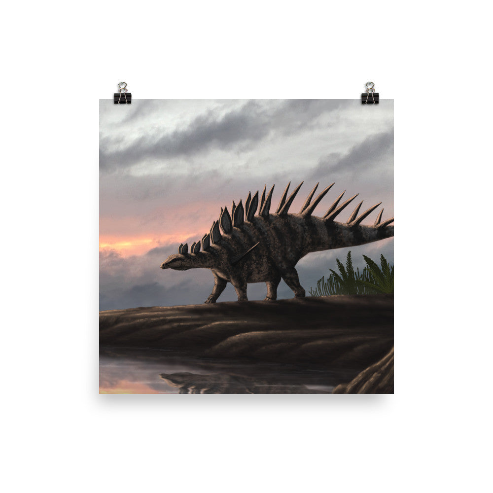 Kentrosaurus poster