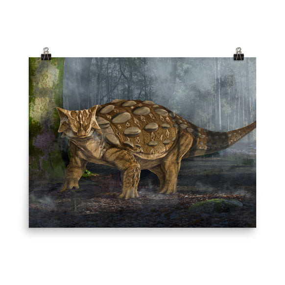 Ankylosaurus poster