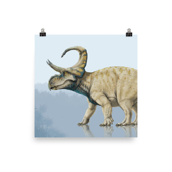 Machairoceratops poster