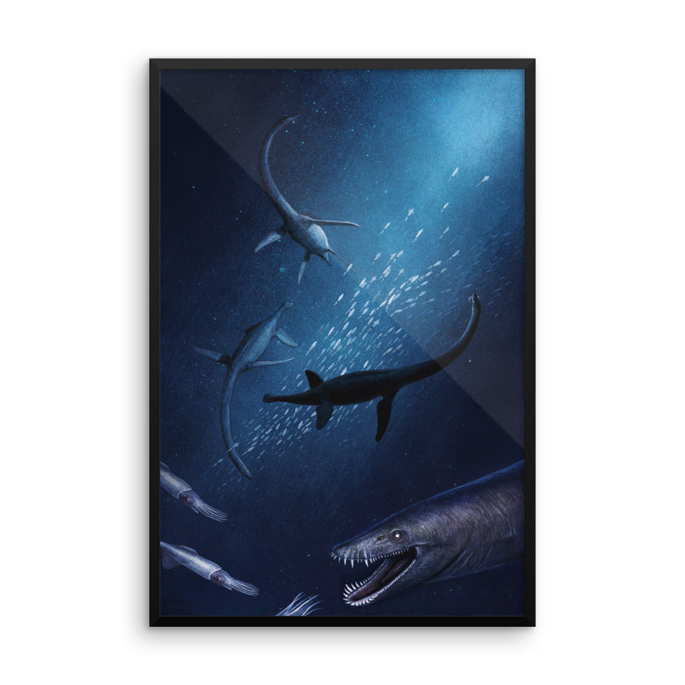 Lagenanectes framed print