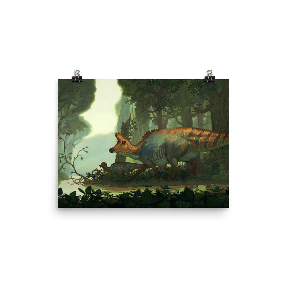 Lambeosaurus poster